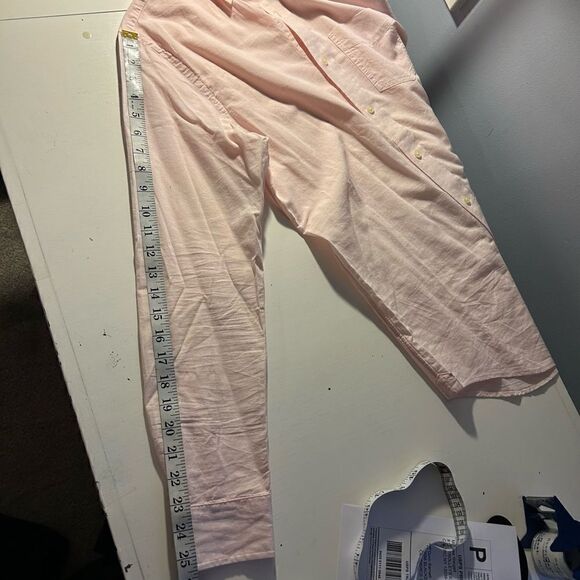 Club Monaco Light Pink Classic Fit Button Down Shirt Size XS - Picture 9 of 9